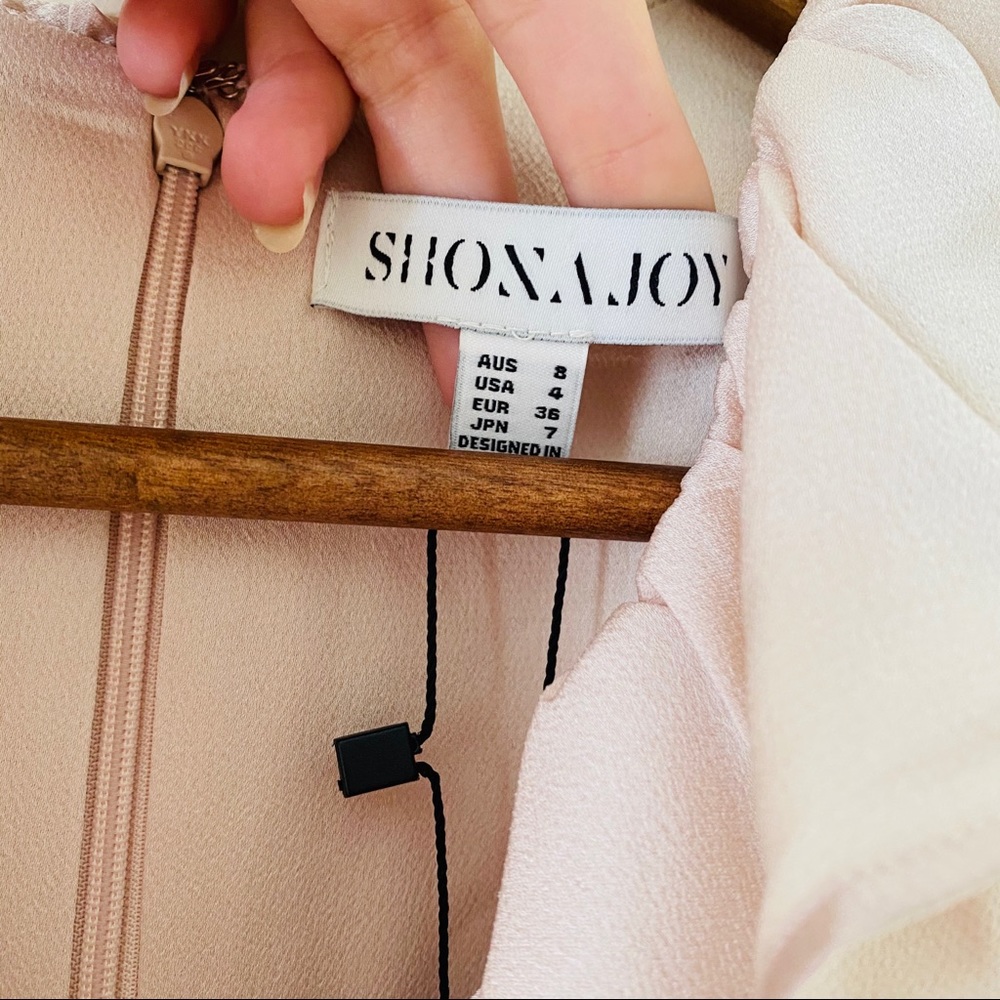 Revolve Shona Joy Plunged Frill Dress - Picture 8 of 16